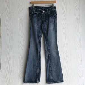 Amethyst Distressed Jeans